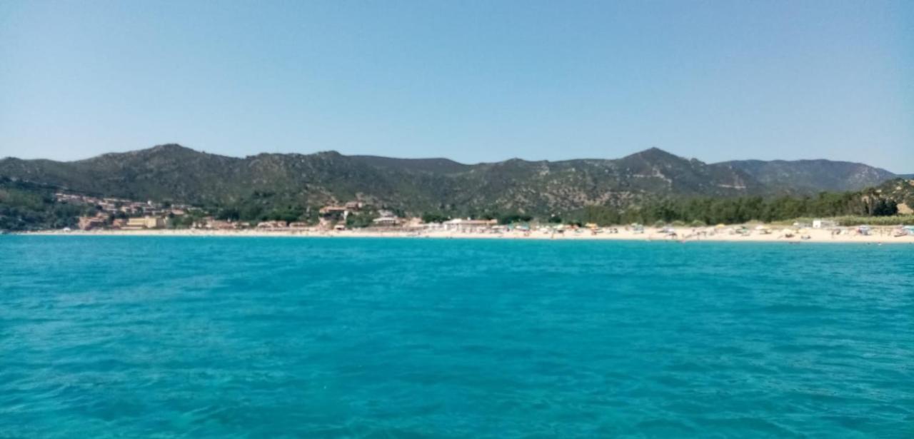 Brezza Di Mare Appartamento In Villa Con Giardino E Spiaggia ,Casa Vacanze Al Mare Quartu Sant'Elena Bagian luar foto